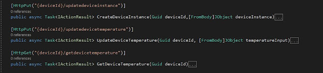Actor Model IoT API